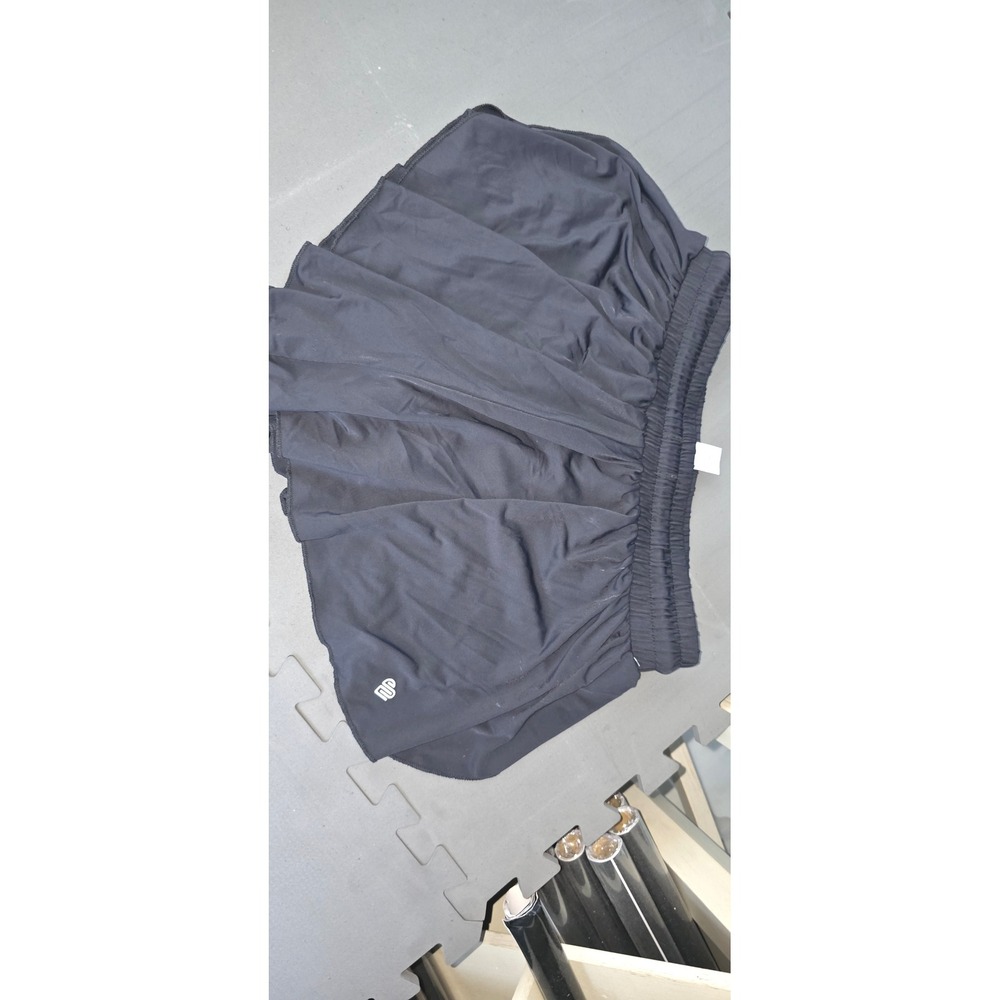 Justice black shorts size 12/14
